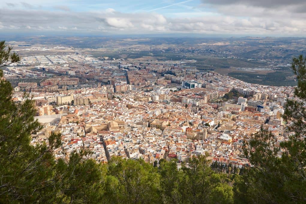 vista aérea Jaén
